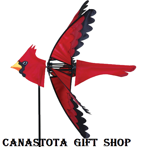 # 25002 : 23" Cardinal   Bird Spinners upc# 630104250027