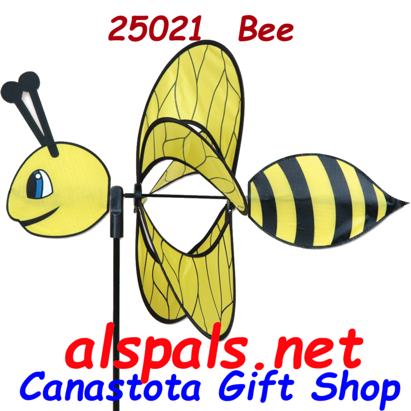 # 25021 : Bee  Petite & Whirly Wing Spinner  upc#  630104250218