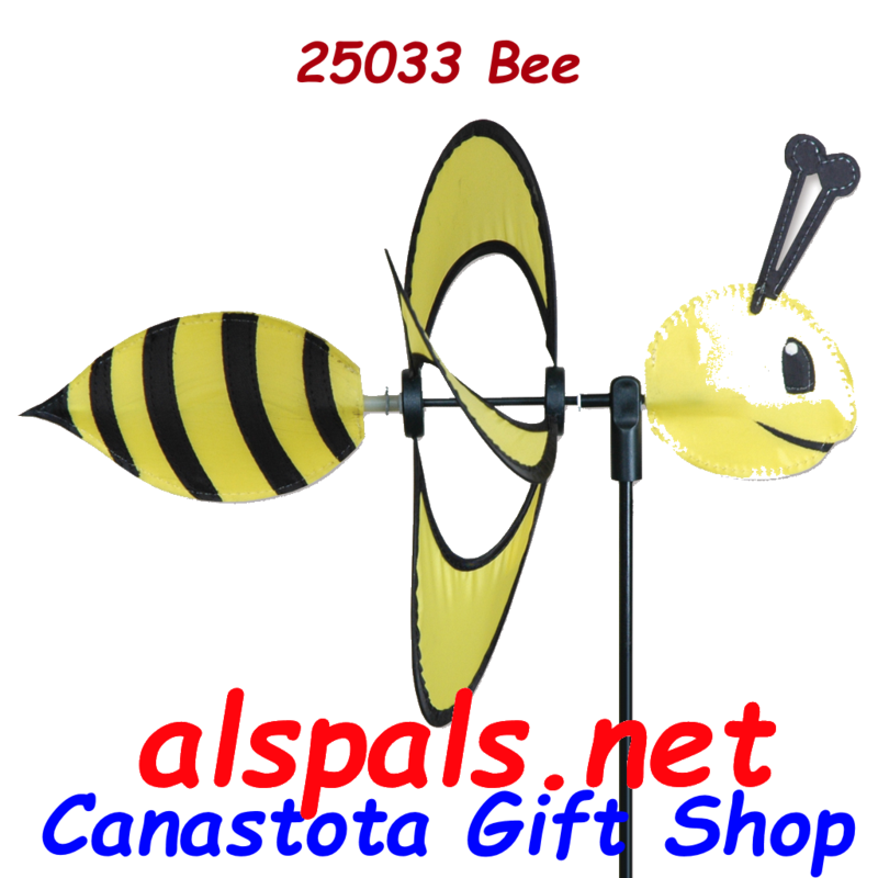 # 25033 : Bee  Petite & Whirly Wing Spinner  upc#  630104250331