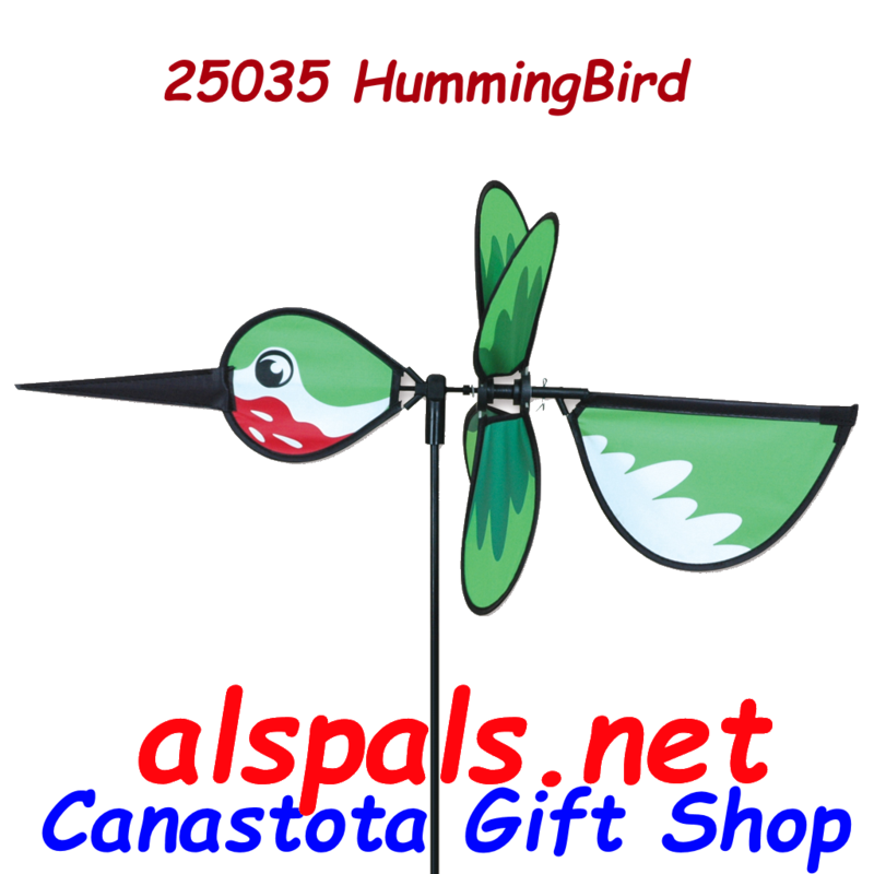 # 25035 : Humingbird  Petite & Whirly Wing Spinner  upc#  630104250355