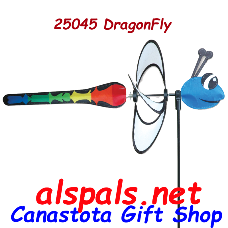 # 25045 : Dragonfly  Petite & Whirly Wing Spinner  upc#  630104250454