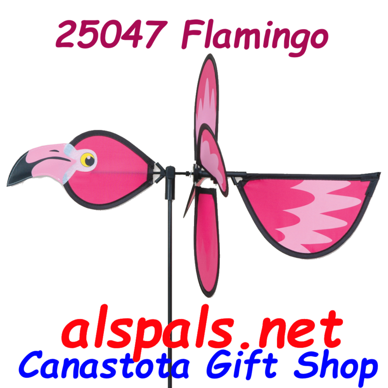 # 25047 : Flamingo  Petite & Whirly Wing Spinner  upc#  630104250478