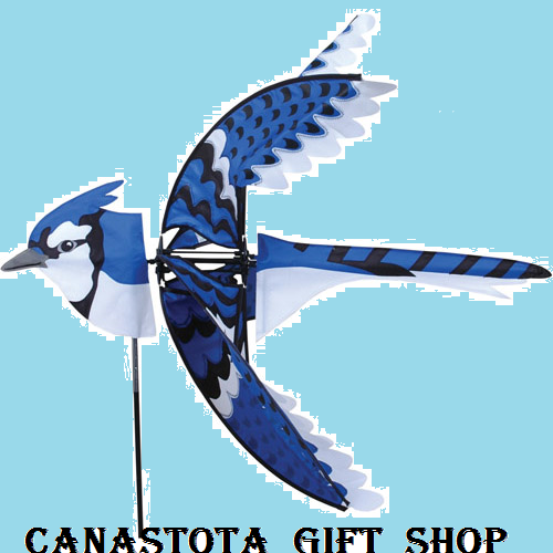  25125 : 35" Eastern Blue Jay   Bird Spinners upc# 630104251253