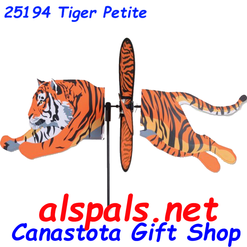 # 25194   Tiger Petite & Whirly Wing Spinner upc# 630104251949 23" by 8" ​ ​