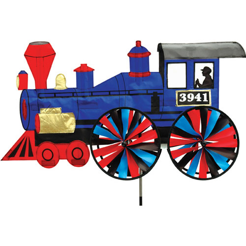 # 25653 : 32" Steam Engine  Train Spinners  upc #  630104256531