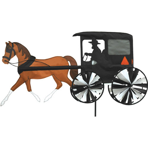 # 25663 : 36" Horse & Buggy  Vehicle Spinners  upc #  63010425663