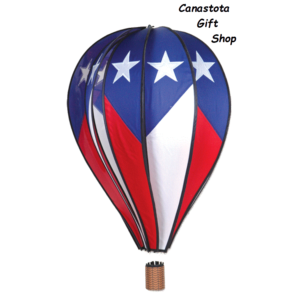 # 25918 : Patriotic   26" Hot Air Balloons   upc # 63010425918