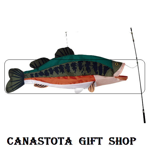 # 26513 : Large Mouth Bass  Swimming Fish  upc #  63010426513