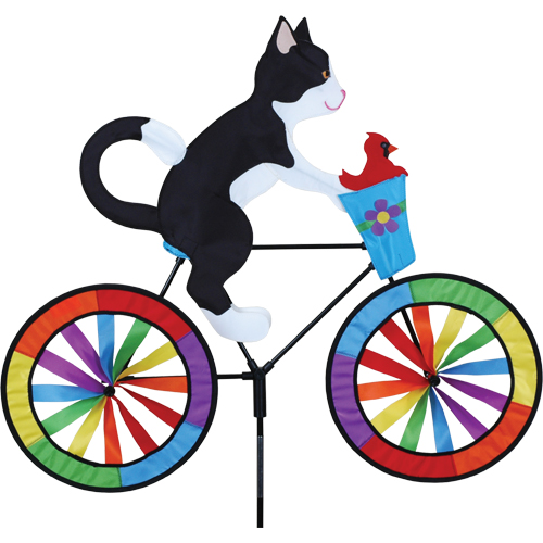 # 26714 : Tuxedo Cat  Bicycle Spinners  upc #  63010426714