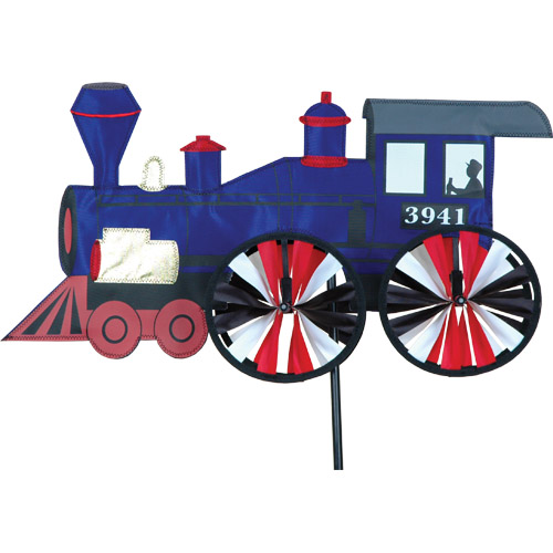 # 25974 : 46" Steam Engine   Train Spinners   upc # 630104259747 46" X 25"