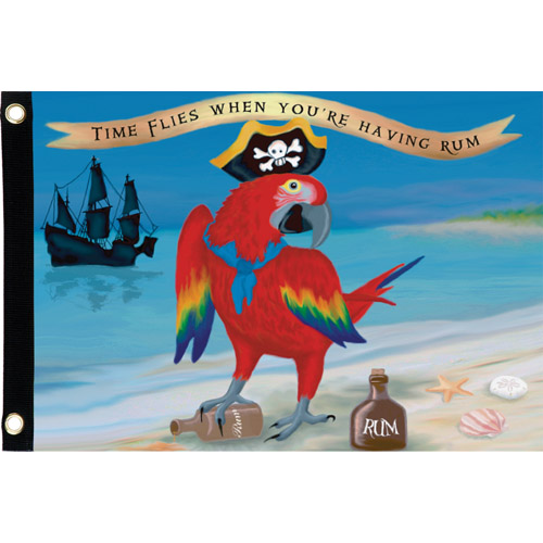 #55108:Parrot the Pirate:Seafarer Flag upc #630104551087
