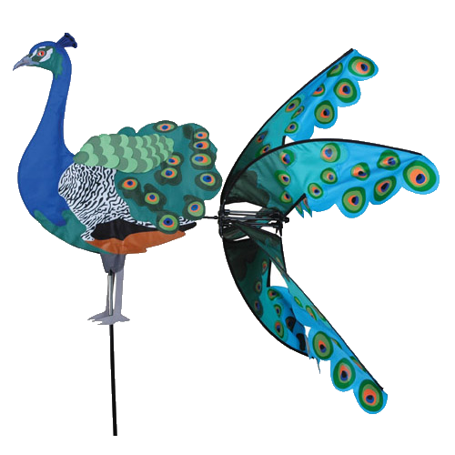 # 25368 : Peacock   Bird Spinners upc# 630104253684