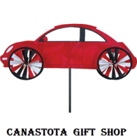 # 26847 : 24" Red  VW Beetle  Volkswagen Spinners  upc #  63010426847