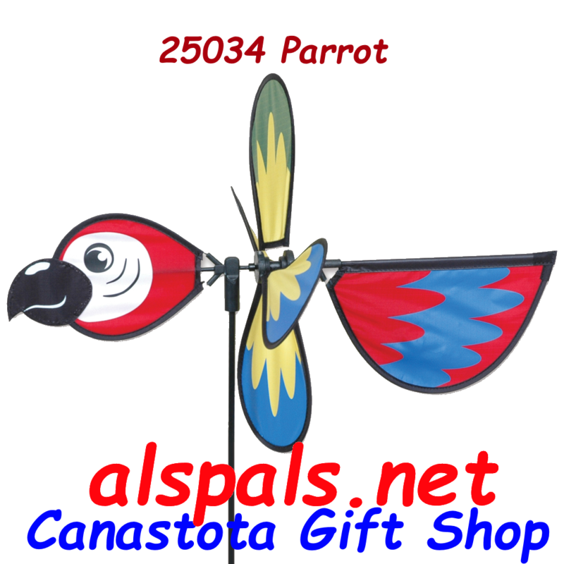 # 25034 : Parrot  Petite & Whirly Wing Spinner  upc#  630104250348