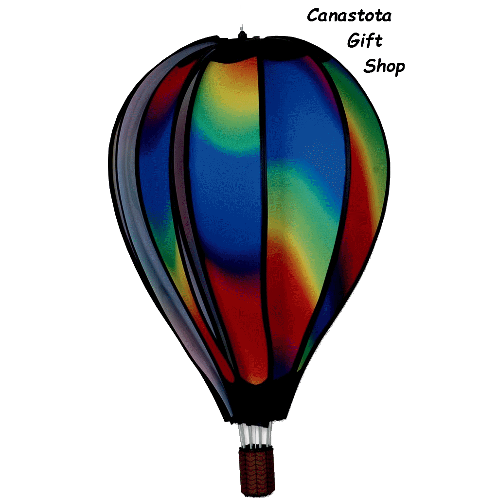 # 25772 : Wavy Gradient   22" Hot Air Balloons   upc # 63010425772