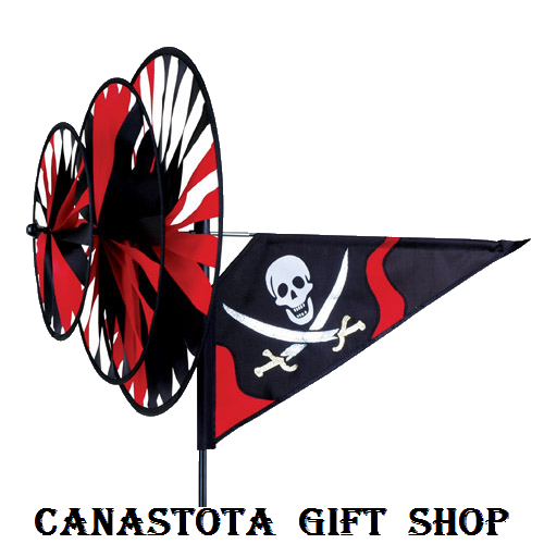 # 27124 : Jolly Roger  Triple Spinners  upc #  63010427124